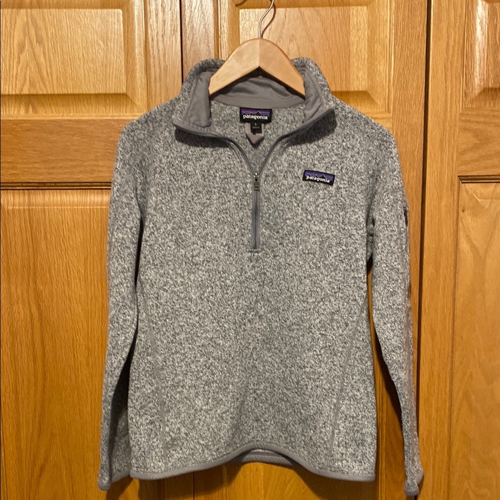 Patagonia Better Sweater gray womens size small